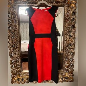 Calvin Klein Colorblock Sheath Dress, 6